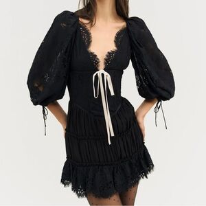 For Love & Lemons Ellis Mini Dress